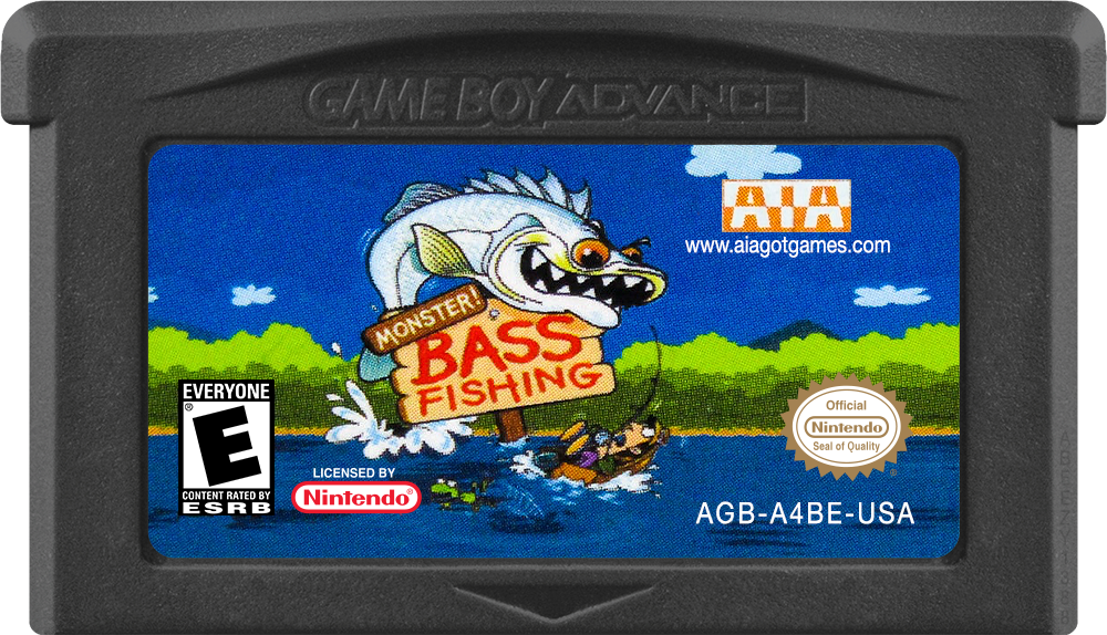Monster Bass Fishing media 6 for GameBoy Advance